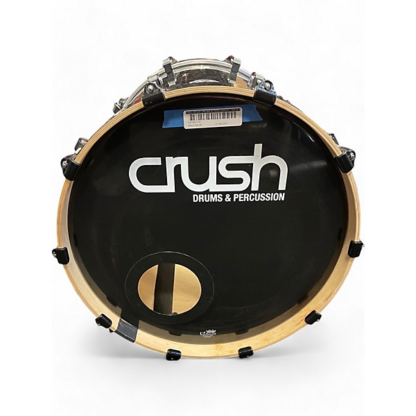 Used Crush Drums & Percussion Used Crush Drums & Percussion 7 piece Chameleon Birch Black Drum Kit