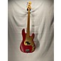 Used Squier Used Squier 40th Anniversary P Bass Red Electric Bass Guitar thumbnail