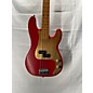 Used Squier Used Squier 40th Anniversary P Bass Red Electric Bass Guitar