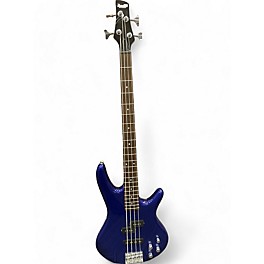 Used Ibanez GSR200 Electron Blue Metallic Electric Bass Guitar