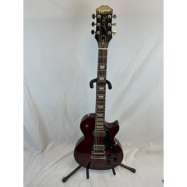 Used Epiphone Used Epiphone Les Paul Studio Red Solid Body Electric Guitar