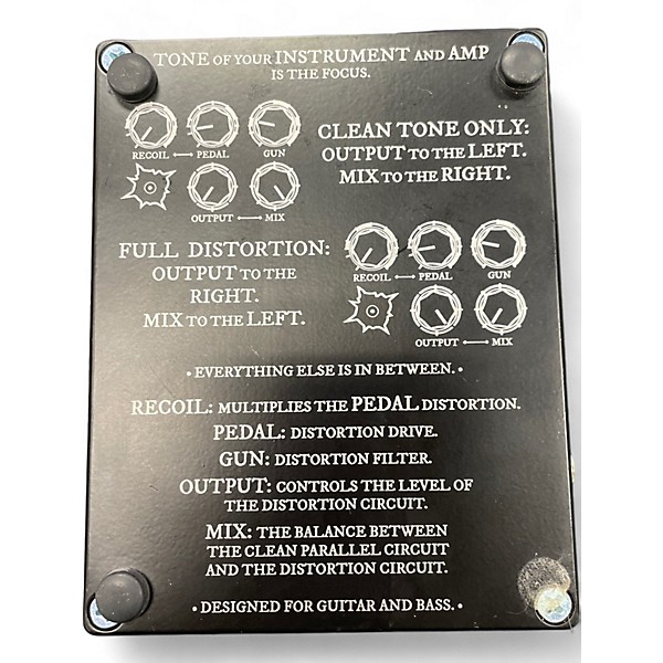 Used Retro Mechanical Labs Pedal and a Gun Effect Pedal
