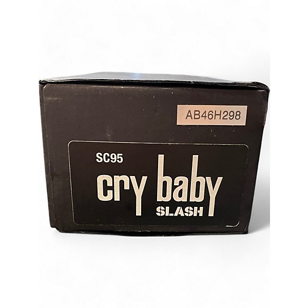 Used Dunlop Used Dunlop SC95 Slash Signature Crybaby Classic Wah Effect Pedal