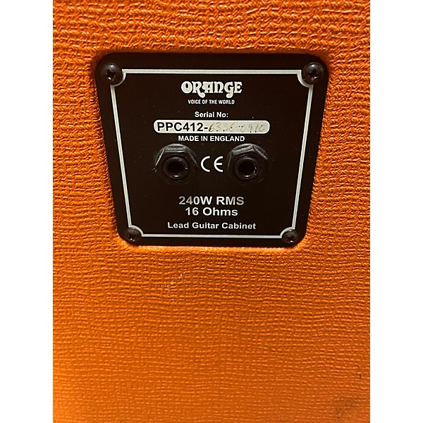 Used Orange Amplifiers Used Orange Amplifiers PPC412C 4x12 Guitar Cabinet