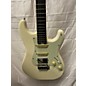 Used Used Schecter Guitar Research Nick Johnson Traditional Olympic White Solid Body Electric Guitar