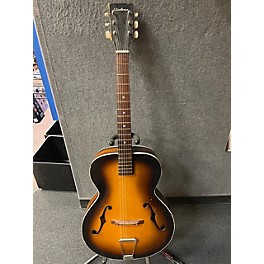 Vintage Airline Vintage 1960s Airline N14 Archtop Vintage Sunburst Acoustic Guitar