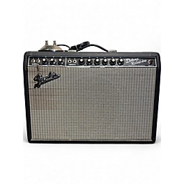 Used 1990s Fender 1965 Reissue Deluxe Reverb 22W 1x12 Tube Guitar Combo Amp