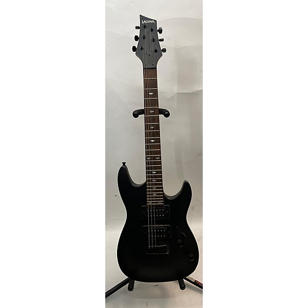 Used Laguna Used Laguna LE300 Black Solid Body Electric Guitar