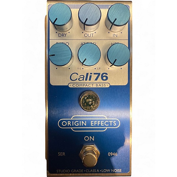 Used Origin Effects CALI 76 Bass Effect Pedal