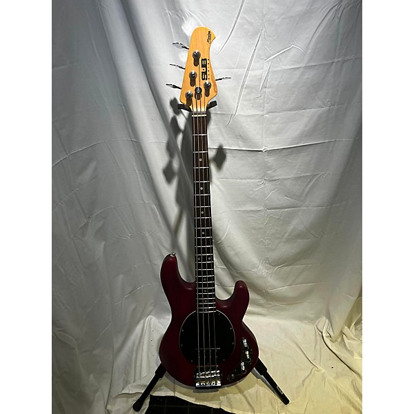 Used Used Sterling By Music Man Sub 4 WALNUT STAIN Electric Bass Guitar