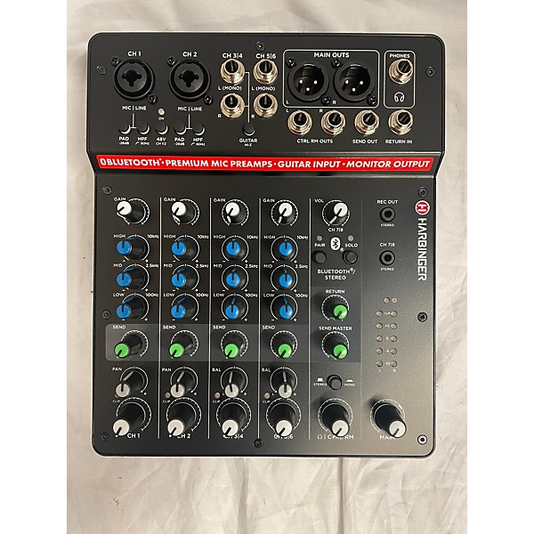 Used Harbinger Used Harbinger LV8 Unpowered Mixer