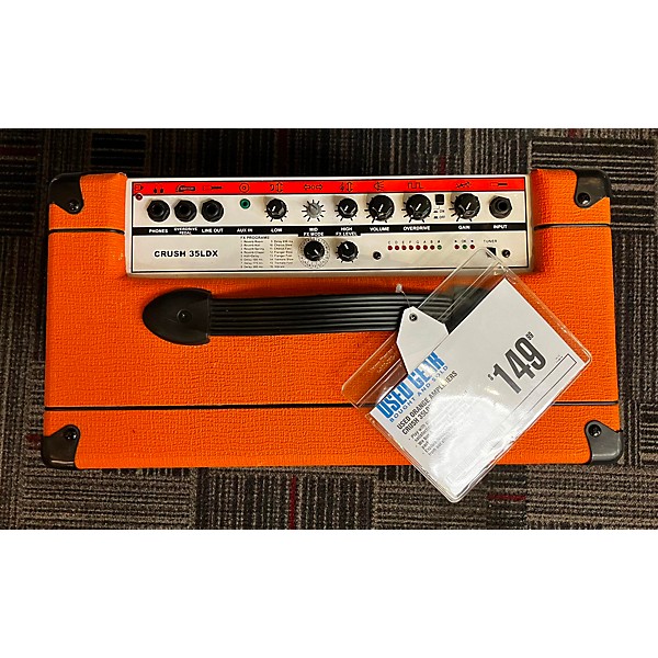 Used Orange Amplifiers Used Orange Amplifiers Crush 35LDX