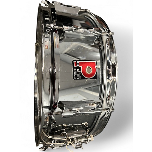 Used Premier 5.5X14 Chrome Snare Chrome Drum