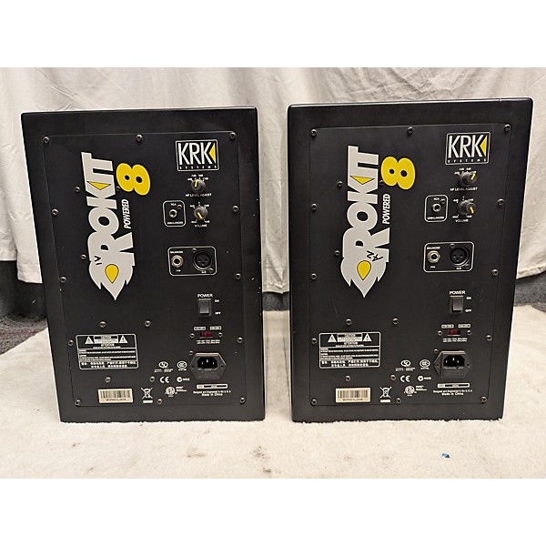 Used KRK Used KRK ROKIT RP8 PAIR Powered Monitor