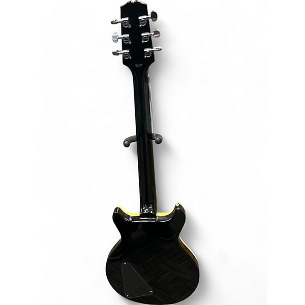 HAMER XTシリーズ ブラックエレキギター Hamer XT Series Archtop Flame Trans Black Double Cut Guitar