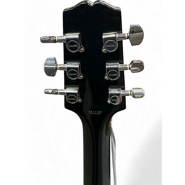 HAMER XTシリーズ ブラックエレキギター Hamer XT Series Archtop Flame Trans Black Double Cut Guitar