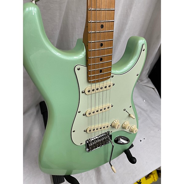 Used Fender Used Fender Standard Stratocaster Surf Green Solid Body Electric Guitar