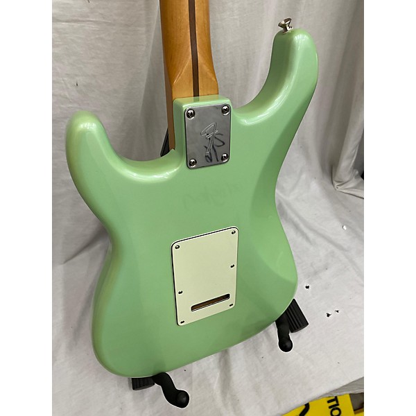 Used Fender Used Fender Standard Stratocaster Surf Green Solid Body Electric Guitar