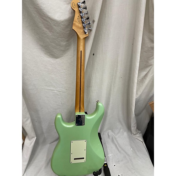 Used Fender Used Fender Standard Stratocaster Surf Green Solid Body Electric Guitar