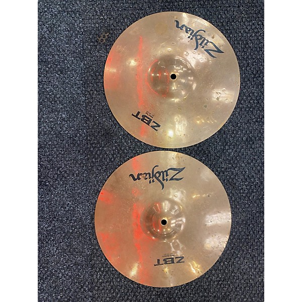 Used Zildjian Used Zildjian 13in ZBT Plus Rock Hi Hats Pair Cymbal