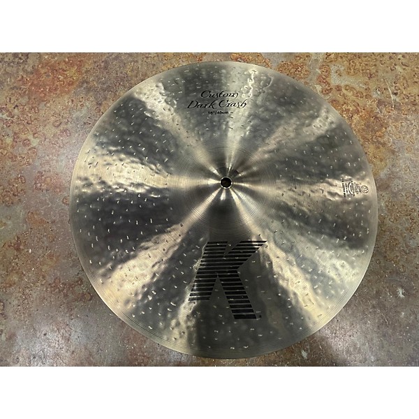 Used Zildjian Used Zildjian 16in K Custom Dark Crash Cymbal