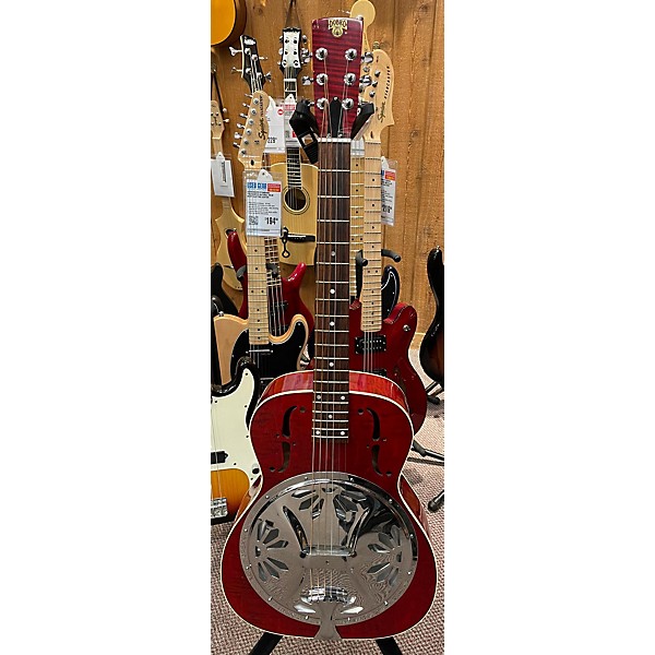 Used Dobro Used Dobro Dobro Red Resonator Guitar