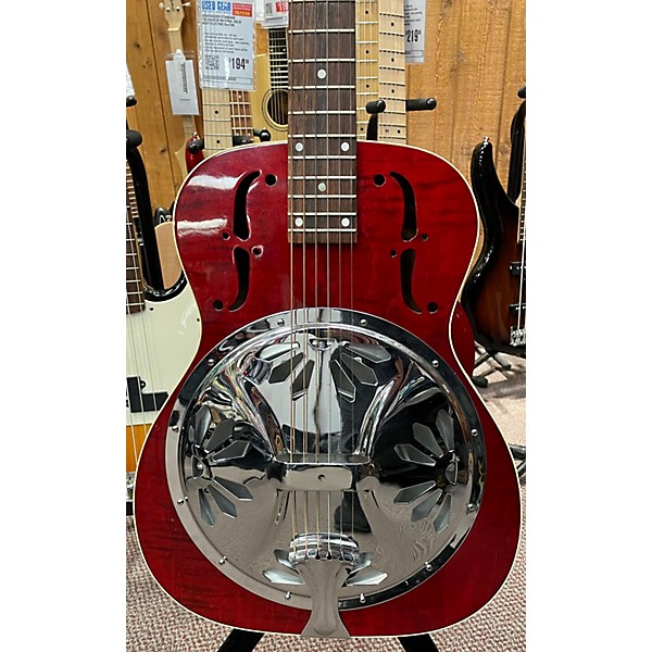 Used Dobro Used Dobro Dobro Red Resonator Guitar