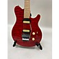 Used Sterling by Music Man Used Sterling By Music Man SUB AX4 FLOYD ROSE TRANS RED QUILT TOP Solid Body Electric Guitar