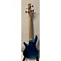 Used Ibanez Used Ibanez GSRM20 Mikro Short Scale Blue Electric Bass Guitar