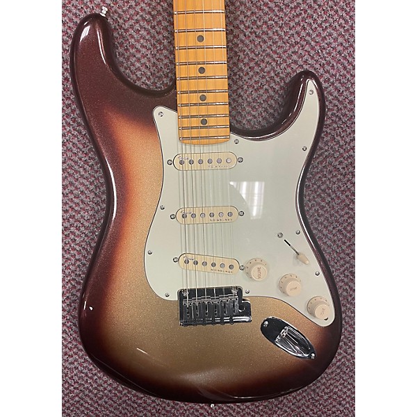 Used Fender American Ultra Stratocaster Mocha Solid Body Electric Guitar