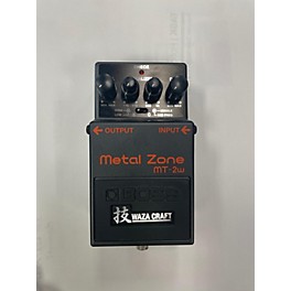 Used BOSS Used BOSS MT2W Metal Zone Waza Craft Effect Pedal