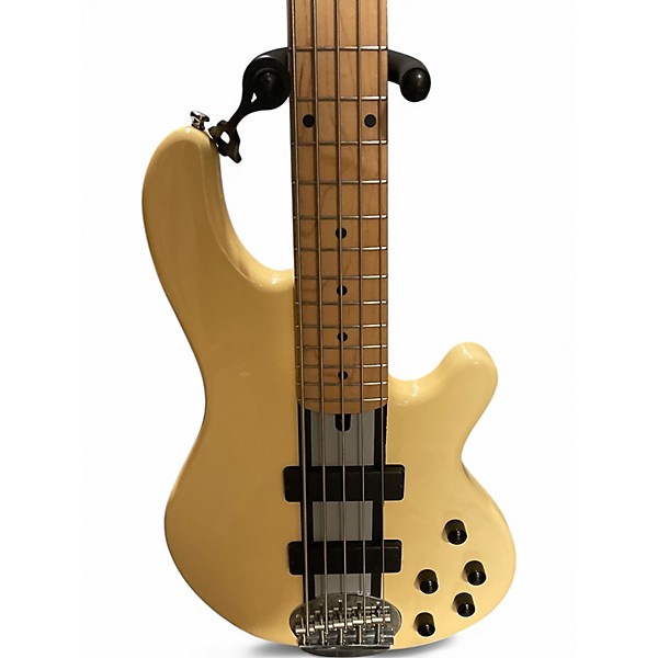 Used Lakland 55-01 Skyline Series 5 String Antique White Electric Bass Guitar