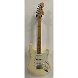 Used Fender Used 2019 Fender American Performer Stratocaster SSS Antique White Solid Body Electric Guitar