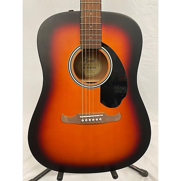 Used Fender Used Fender FA125 Sunburst Acoustic Guitar