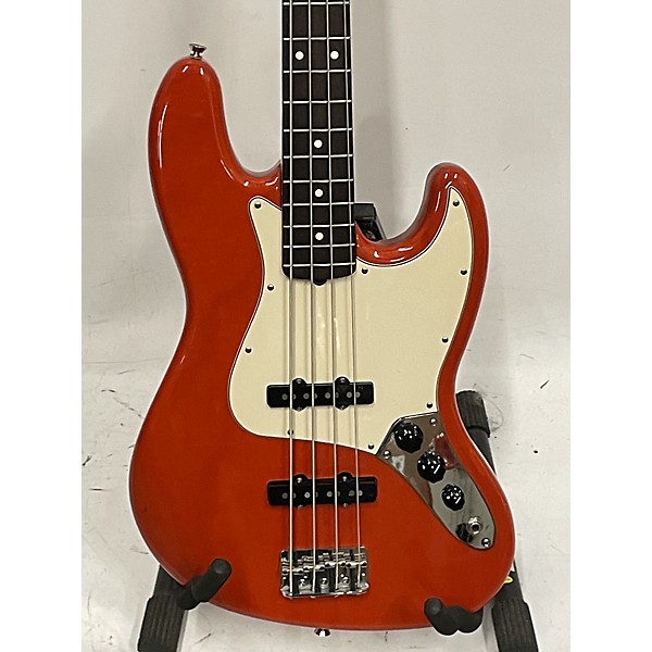 Used Fender Used Fender American Standard Jazz Bass SUNSET ORANGE Electric Bass Guitar