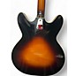 Vintage 1966 Hagstrom Viking V-1 Sunburst Hollow Body Electric Guitar