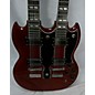 Used Used Epiphone G1275 Double Neck Candy Apple Red Solid Body Electric Guitar