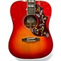 Used Gibson Hummingbird Heritage Cherry Sunburst Acoustic Electric Guitar