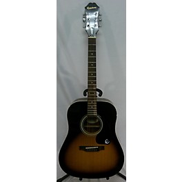 Used Epiphone PR150-VS 2 Tone Sunburst Acoustic Guitar