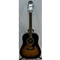 Used Epiphone PR150-VS 2 Tone Sunburst Acoustic Guitar thumbnail