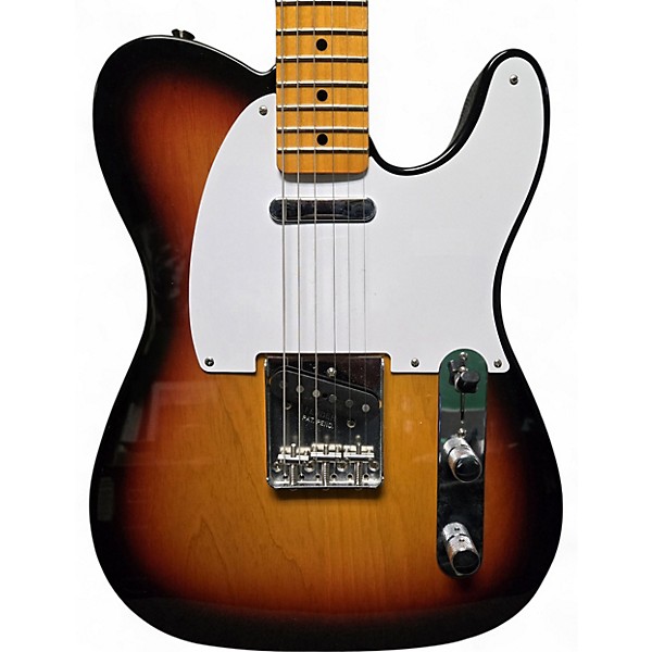 Used Fender 1958 telecaster nos 2 Tone Sunburst Solid Body Electric Guitar
