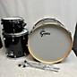 Used Gretsch Drums Used Gretsch Drums 3 piece USA Maple Gum Black Sparkle Drum Kit thumbnail