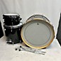 Used Gretsch Drums Used Gretsch Drums 3 piece USA Maple Gum Black Sparkle Drum Kit