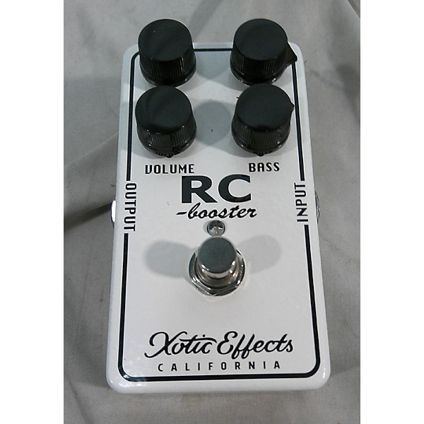 Used Xotic RC Booster Effect Pedal