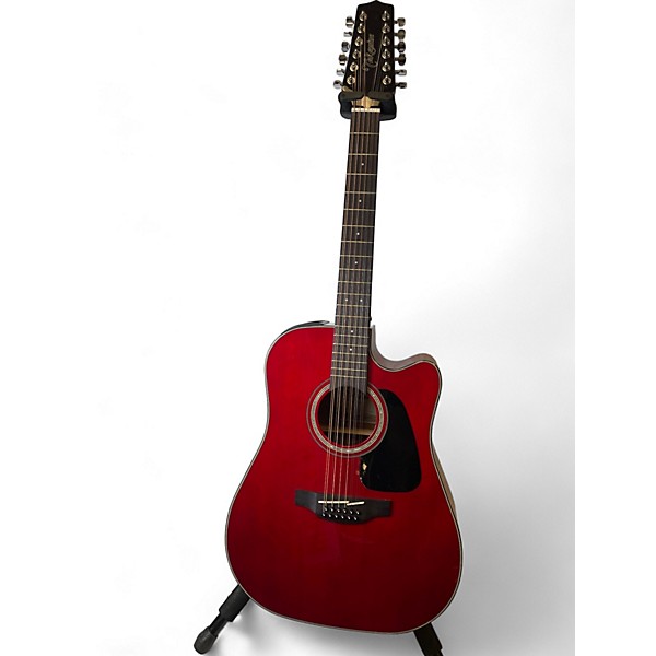 Used Takamine Used Takamine GC30CE  Wine Red 12 String Acoustic Electric Guitar