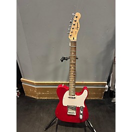 Used Squier Used Squier Bullet Telecaster Red Sparkle Solid Body Electric Guitar