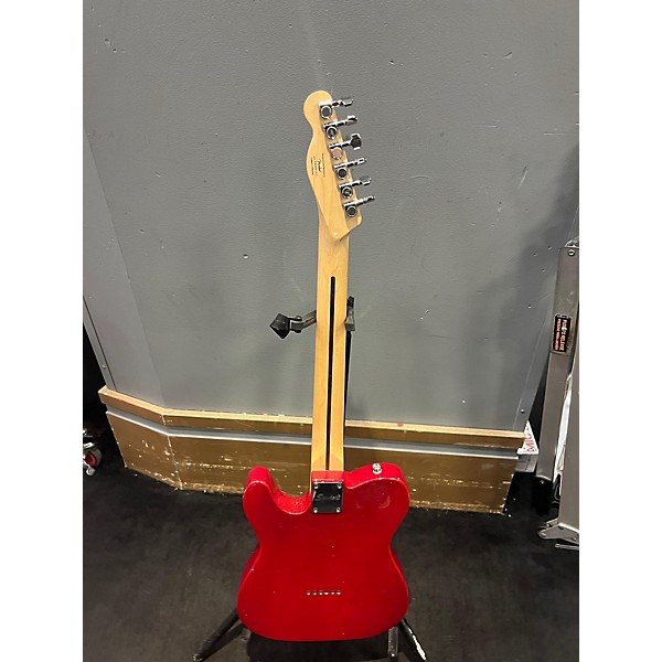 Used Squier Used Squier Bullet Telecaster Red Sparkle Solid Body Electric Guitar