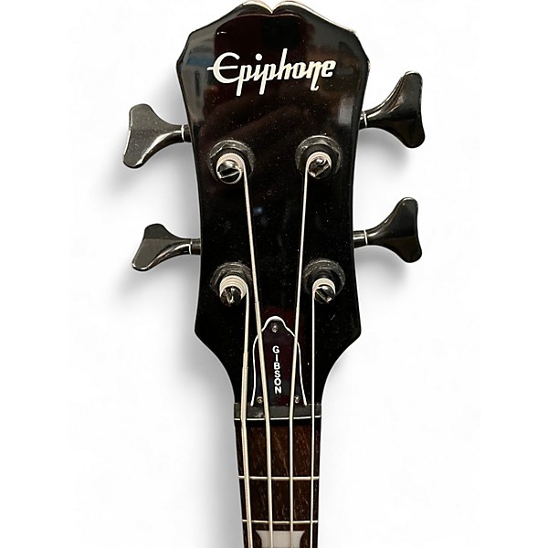 Used Epiphone Used 2005 Epiphone Les Paul Bass Cherry Sunburst Electric Bass Guitar