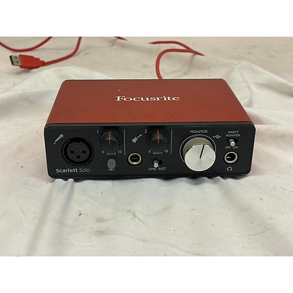 Used Focusrite Used Focusrite Scarlett Solo Gen 2 Audio Interface