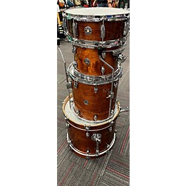 Used Gretsch Drums Used Gretsch Drums 4 piece Catalina Club Jazz Series Walnut Glaze Drum Kit